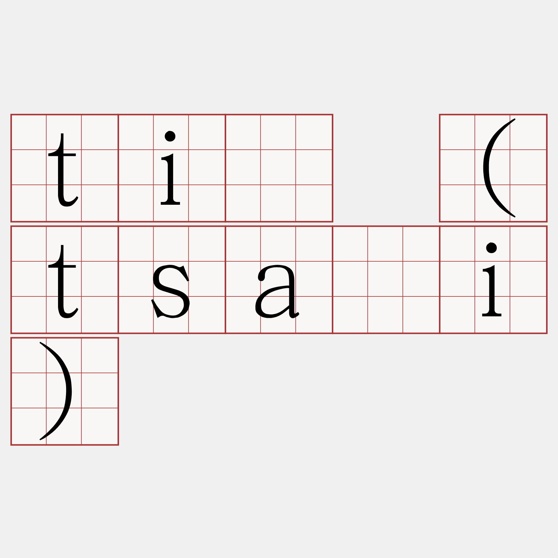 tī (tsāi)